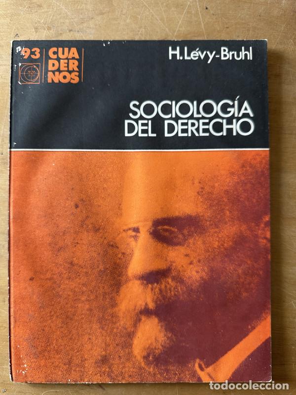 Libros de segunda mano: Sociologia del derecho - Levy Bruhl H. - Foto 1