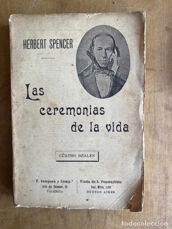 Libros de segunda mano: Las ceremonias de la vida - Spencer Herbert - Foto 1