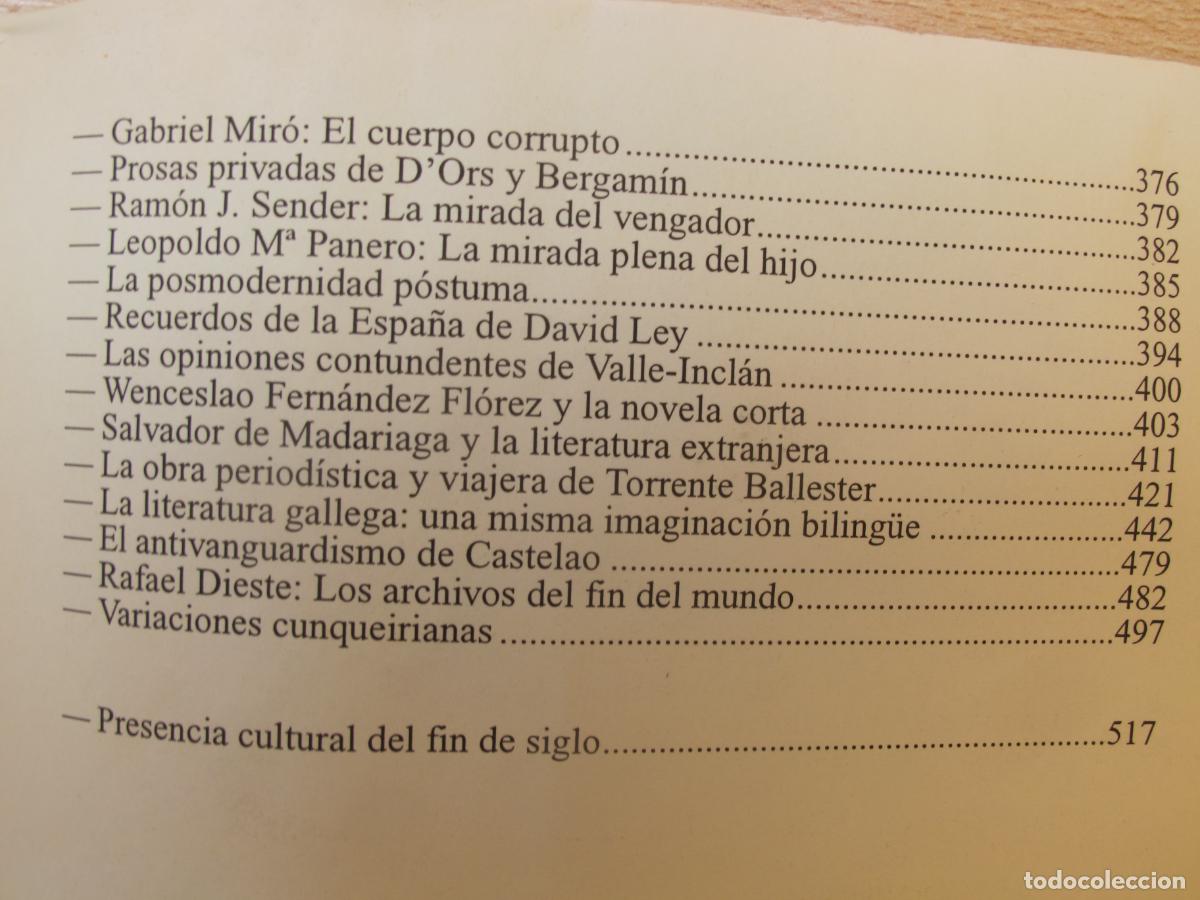 Libros de segunda mano: NOSTALGIA DE LA NADA PERDIDA .- C&Eacute;SAR ANTONIO MOLINA. - EDIC. ENDYMION. 1996 - Foto 5