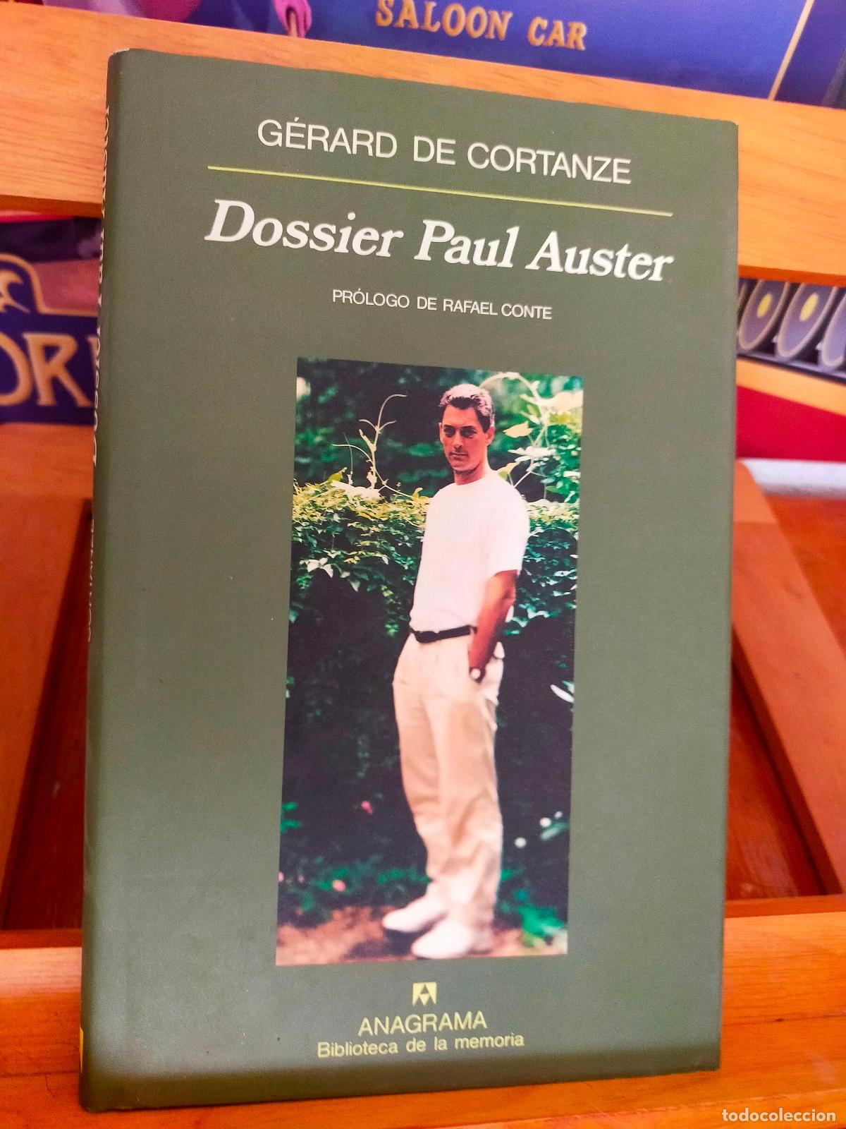 Libros de segunda mano: DOSSIER PAUL AUSTER. G&Eacute;RARD DE CORTANZE. EDITORIAL ANAGRAMA - Foto 1