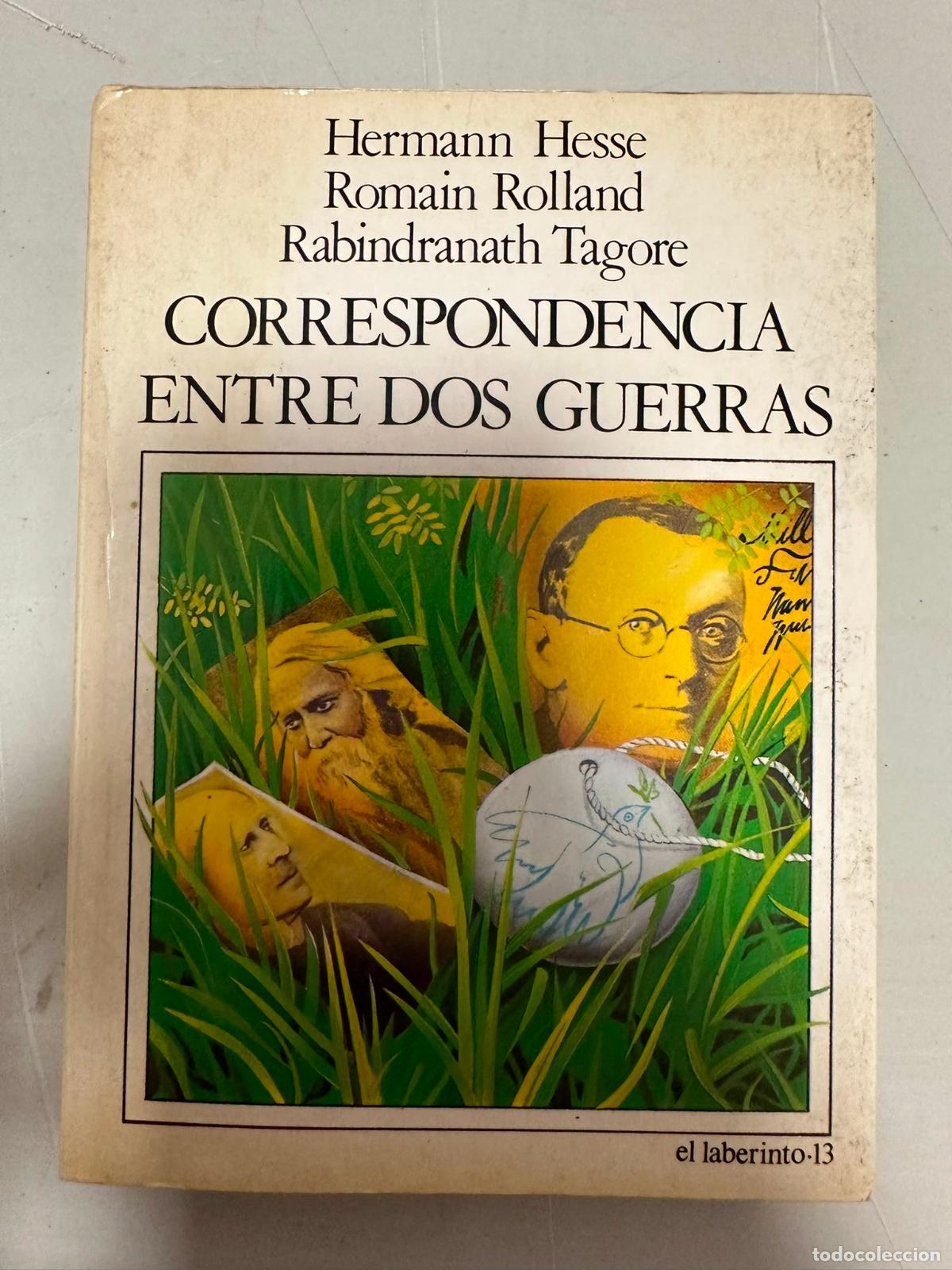 Libros de segunda mano: correspondencia entre dos guerras, hermann hesse, ed. el laberinto - Foto 1