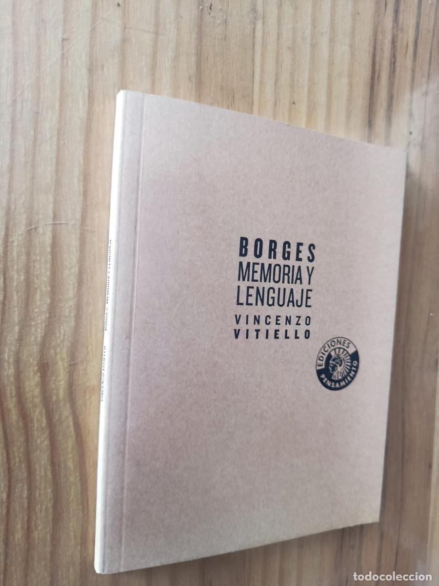 Libros de segunda mano: BORGES, MEMORIA Y LENGUAJE - Vincenzo Vitiello - Foto 1