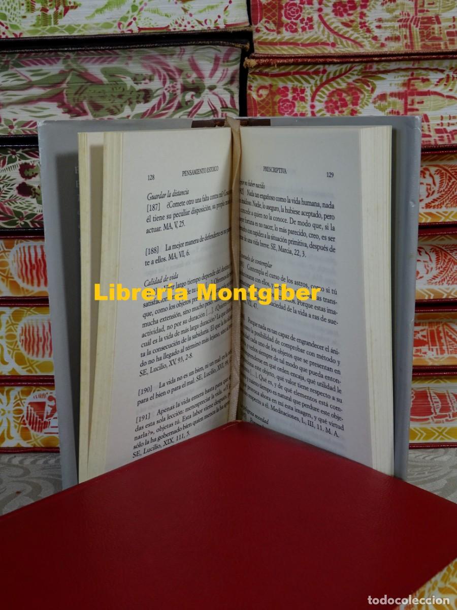Libros de segunda mano: PENSAMIENTO ESTOICO . Autor : Eduardo Gil Bera - Foto 5
