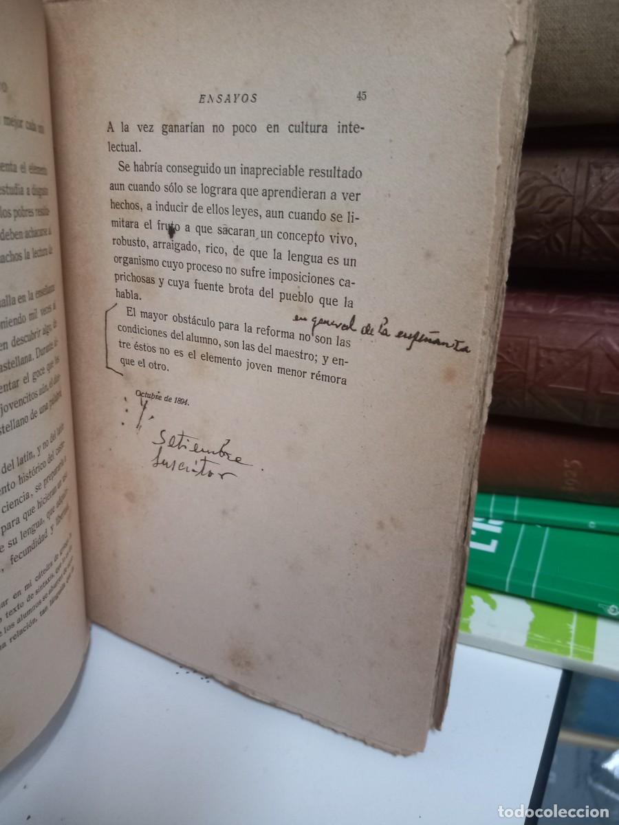 Libros de segunda mano: ENSAYOS MIGUEL UNAMUNO - Foto 4