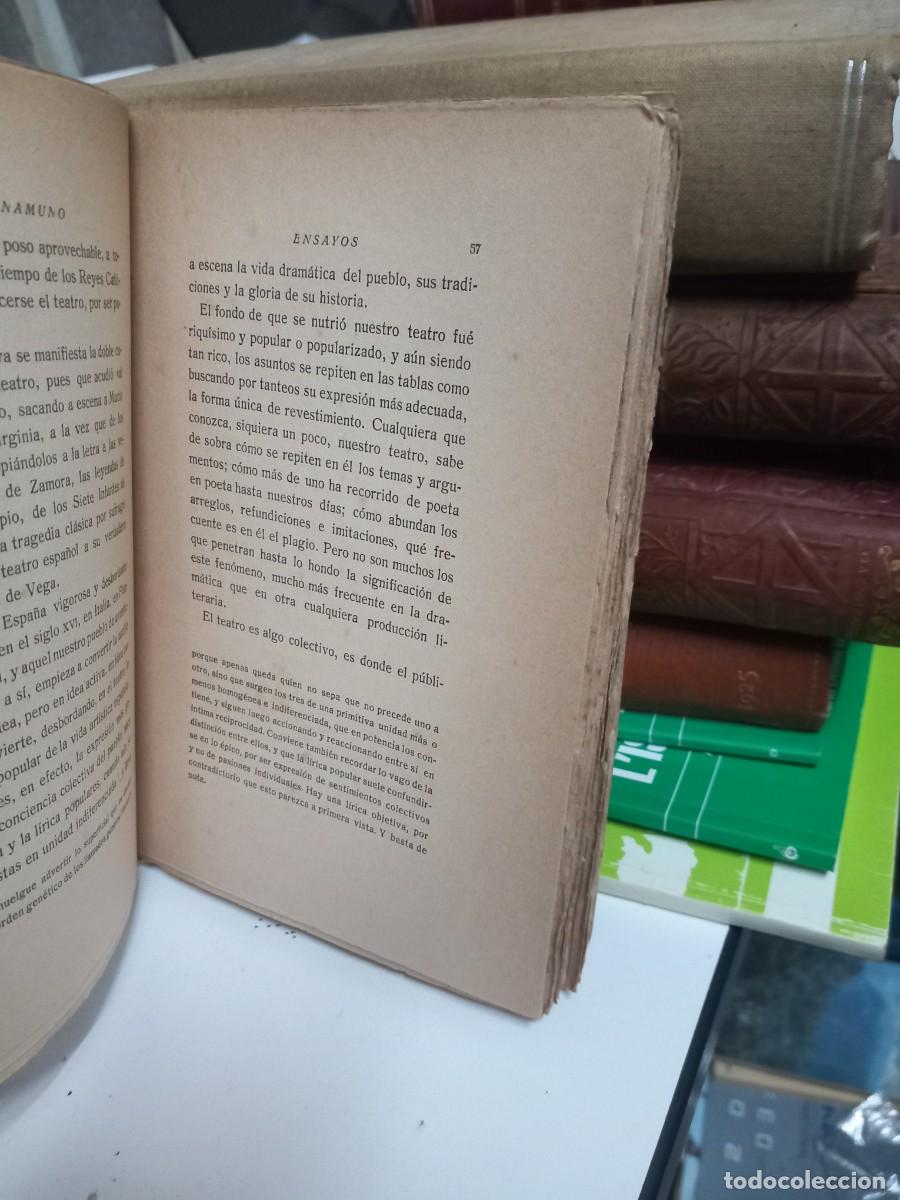 Libros de segunda mano: ENSAYOS MIGUEL UNAMUNO - Foto 5
