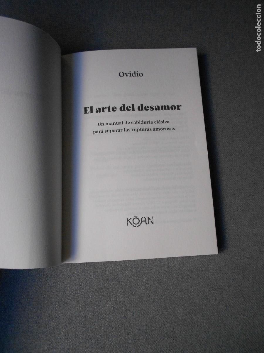 Libros de segunda mano: EL ARTE DEL DESAMOR. OVIDIO - Foto 2