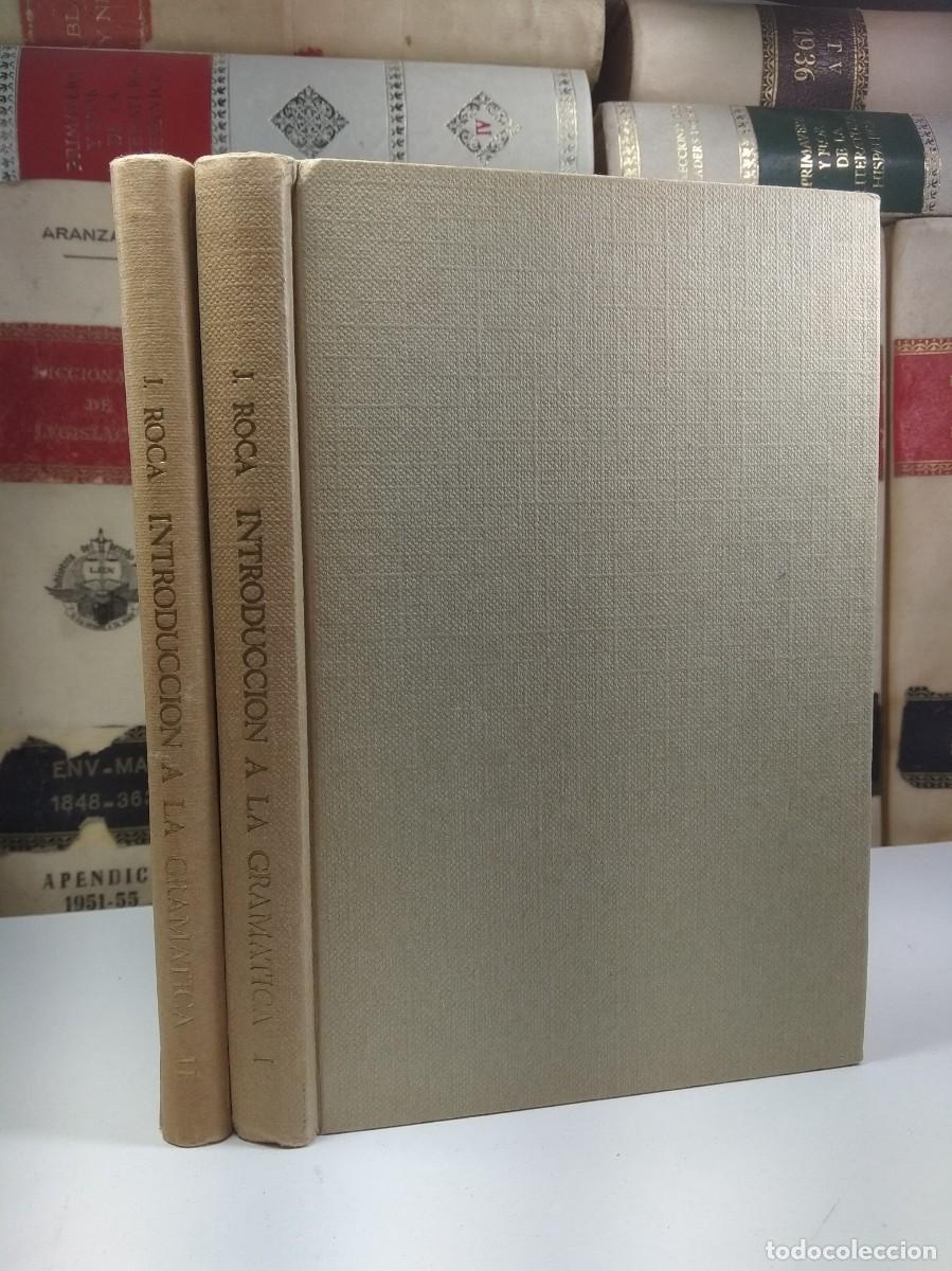 Libri di seconda mano: INTRODUCCI&Oacute;N A LA GRAM&Aacute;TICA. Vols. I-II: Obra completa. ROCA PONS, Jos&eacute;. Vergara Editorial, 1960 1&ordf;