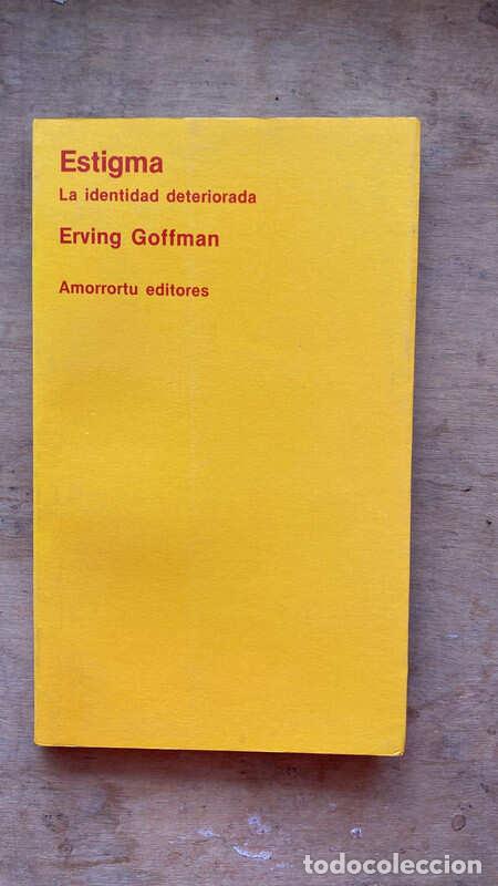 Libros de segunda mano: Estigma. La identidad deteriorada - Erving Goffman - Foto 1