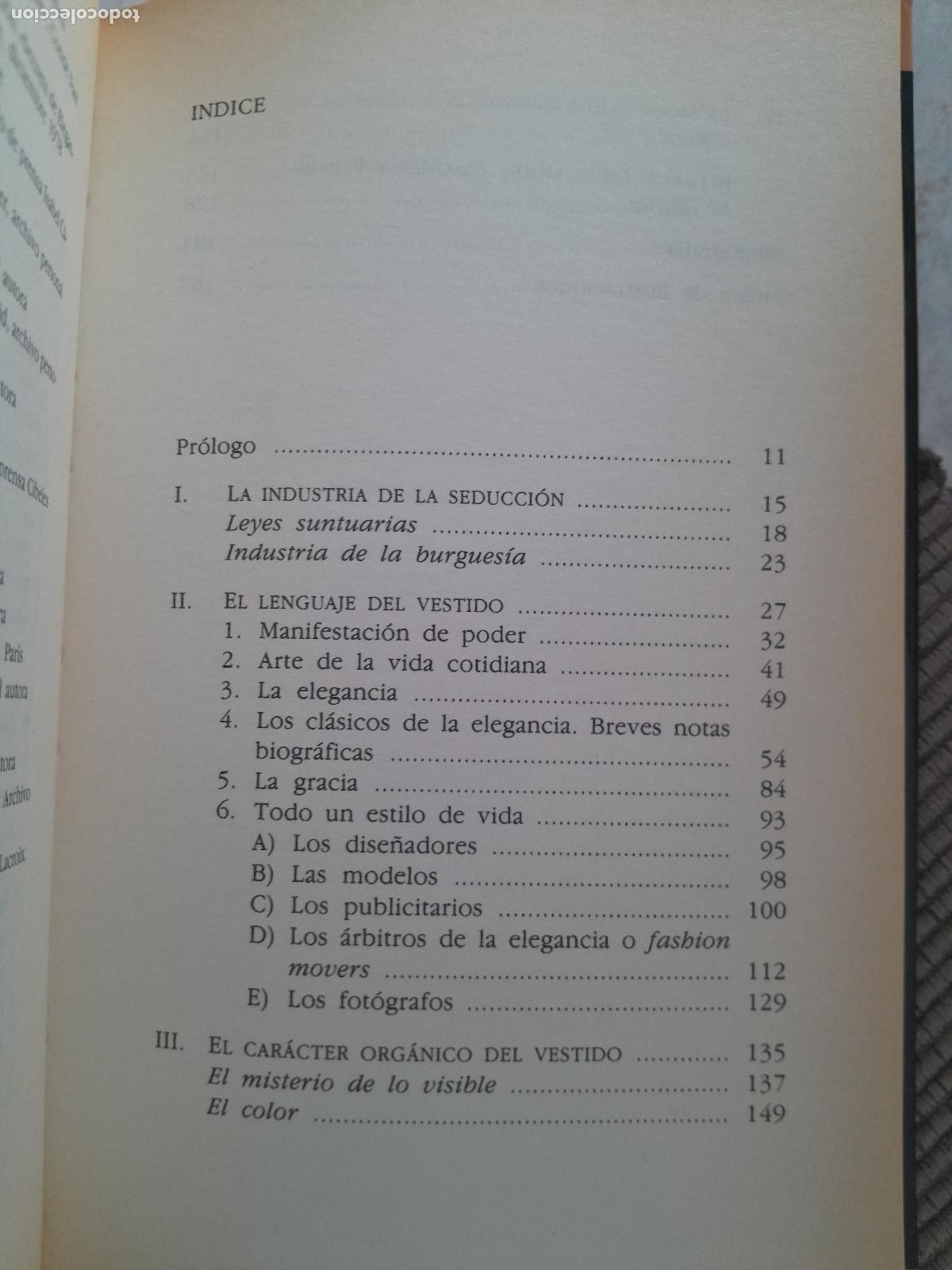 Libros de segunda mano: LA MISTICA DE LA MODA. LOLA GAVARRON, ANAGRAMA 1989. - Foto 5