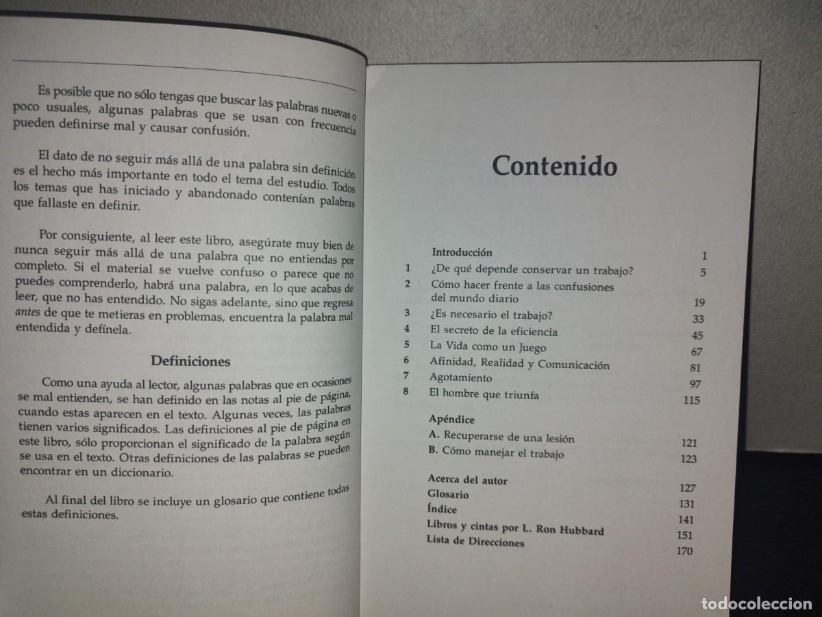 Libros de segunda mano: 157- LOS PROBLEMAS DEL TRABAJO - L. RONALD HUBBARD - Foto 6
