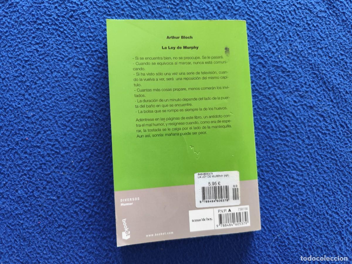 Libros de segunda mano: La Ley de Murphy Arthur Bloch Ed. Temas de Hoy A&ntilde;o 2008 - Foto 3
