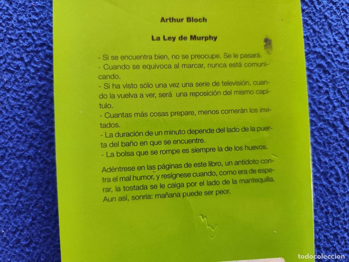 Libros de segunda mano: La Ley de Murphy Arthur Bloch Ed. Temas de Hoy A&ntilde;o 2008 - Foto 4