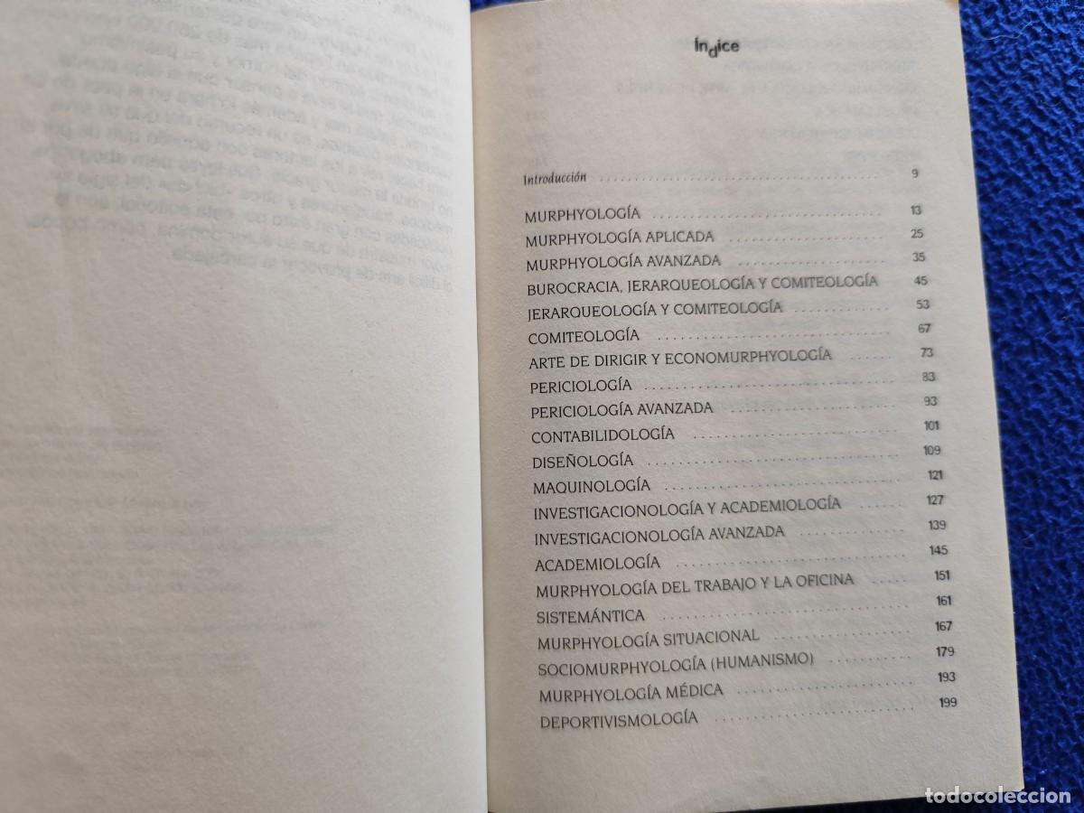 Libros de segunda mano: La Ley de Murphy Arthur Bloch Ed. Temas de Hoy A&ntilde;o 2008 - Foto 7