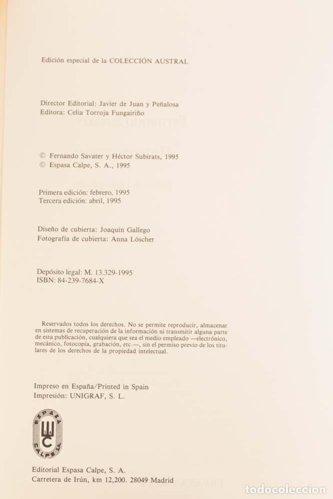 Libros de segunda mano: Misterios gozosos - Fernando Savater - Foto 4