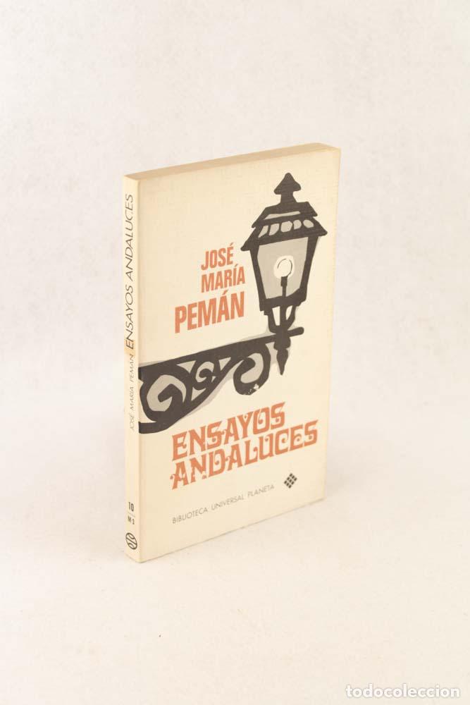 Libros de segunda mano: Ensayos andaluces - Jos&eacute; Mar&iacute;a Pem&aacute;n - Foto 3