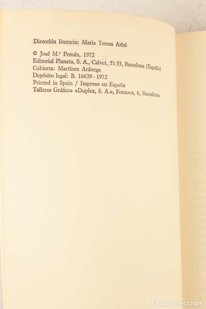Libros de segunda mano: Ensayos andaluces - Jos&eacute; Mar&iacute;a Pem&aacute;n - Foto 4