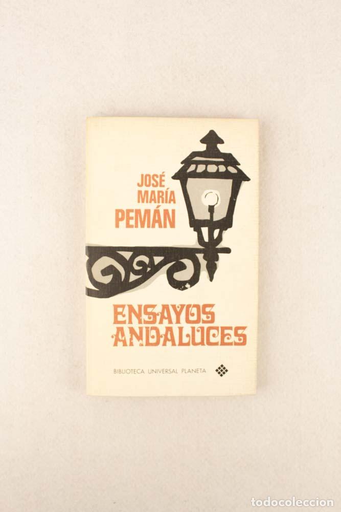 Libros de segunda mano: Ensayos andaluces - Jos&eacute; Mar&iacute;a Pem&aacute;n - Foto 1