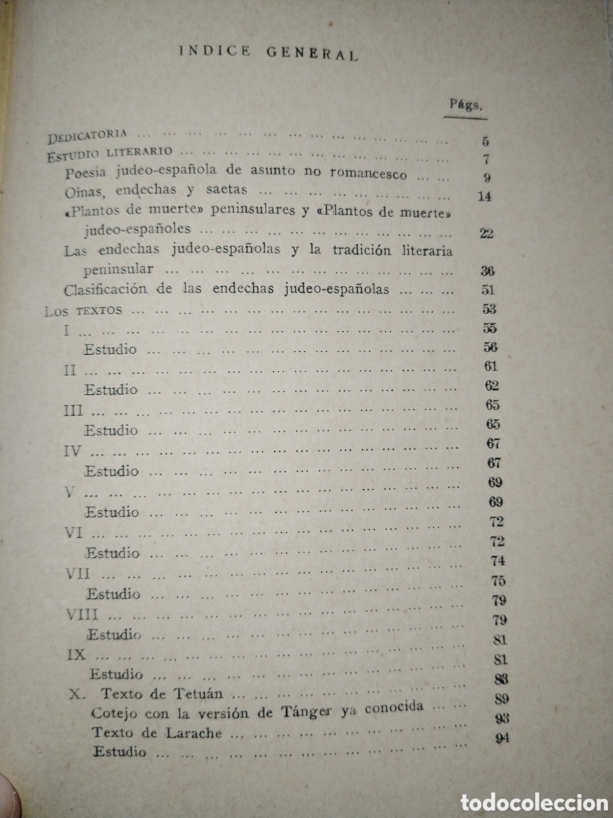 Libros de segunda mano: Endechas judeo espa&ntilde;olas. Manuel Alvar. 1953 - Foto 2