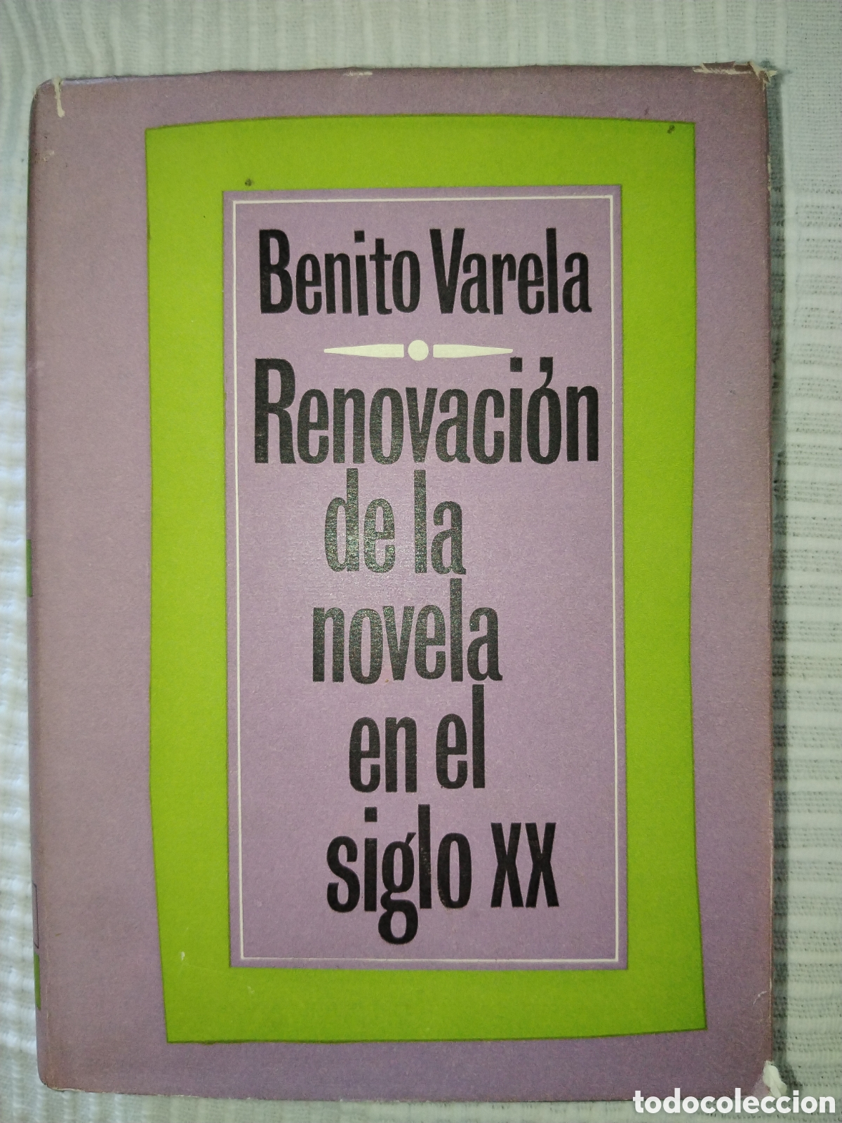 Second hand books: Renovaci&oacute;n de la novela en el siglo XX. Benito Varela