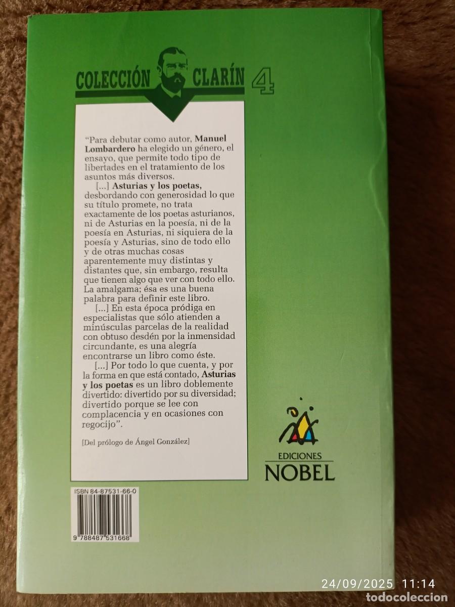 Libros de segunda mano: Asturias y los poetas - Foto 2