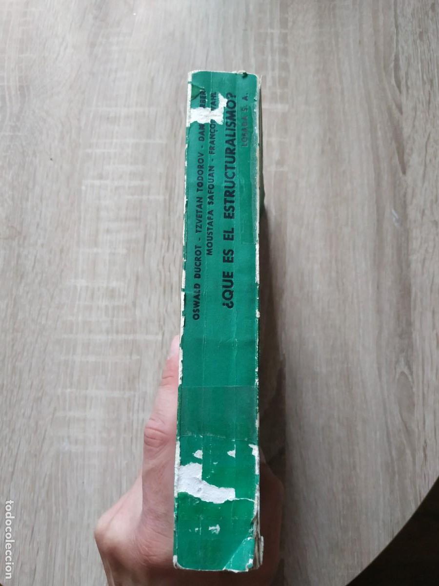 Libros de segunda mano: &iquest;Qu&eacute; es el estructuralismo? - Oswald Ducrot y VVAA. Losada - Foto 3