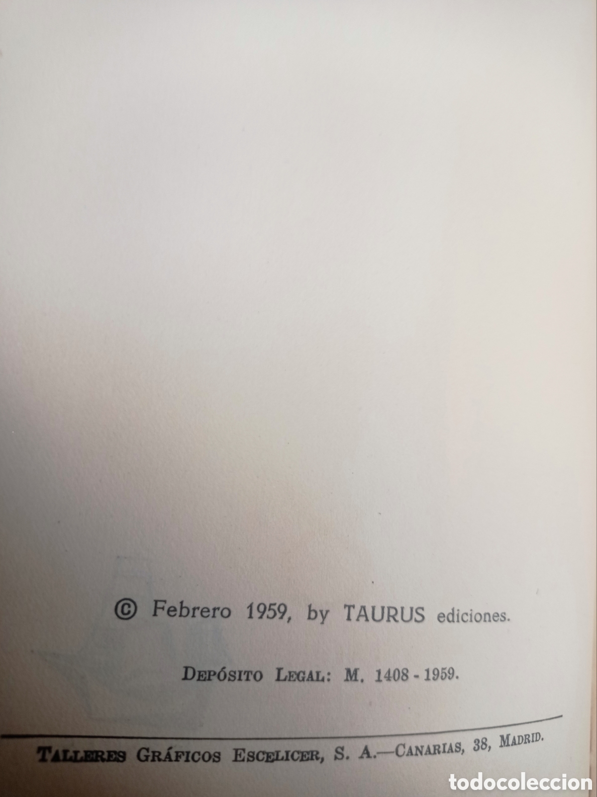 Libros de segunda mano: EL SECRETO DE MELIBEA. SEGUNDO SERRANO PONCELA. 1959. - Foto 3