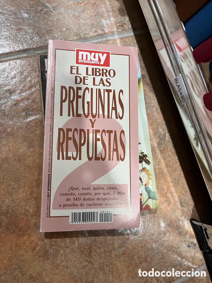 Libros de segunda mano: Blas48D el libro de las preguntas y respuestas - Foto 1