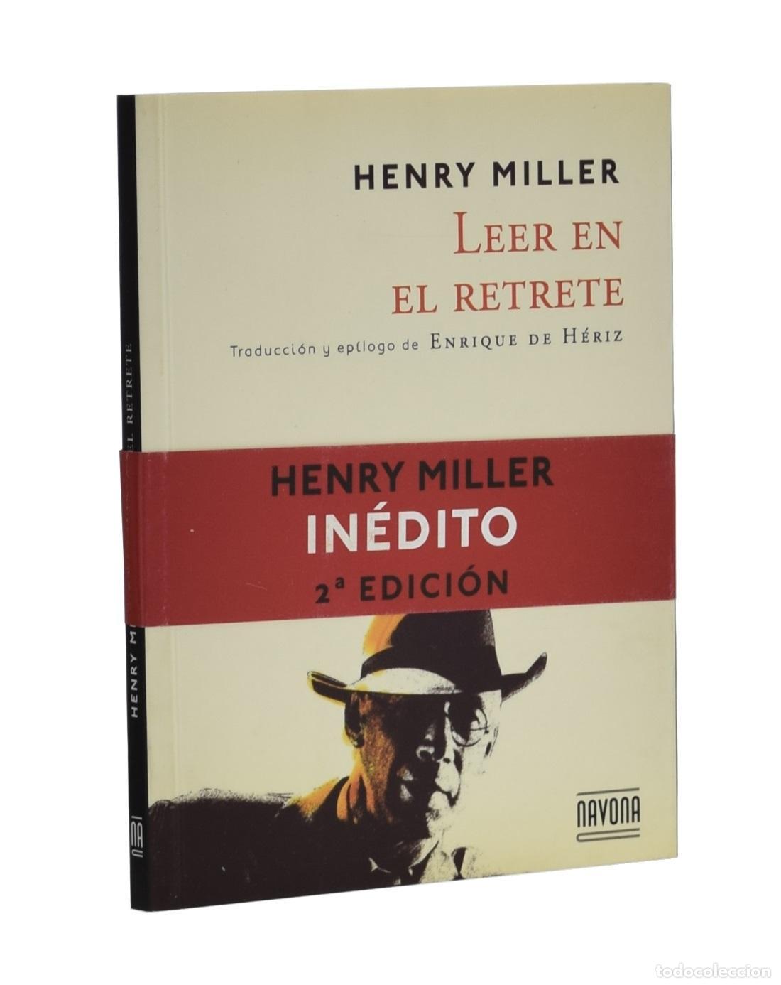 Libros de segunda mano: LEER EN EL RETRETE - MILLER, Henry - Foto 1