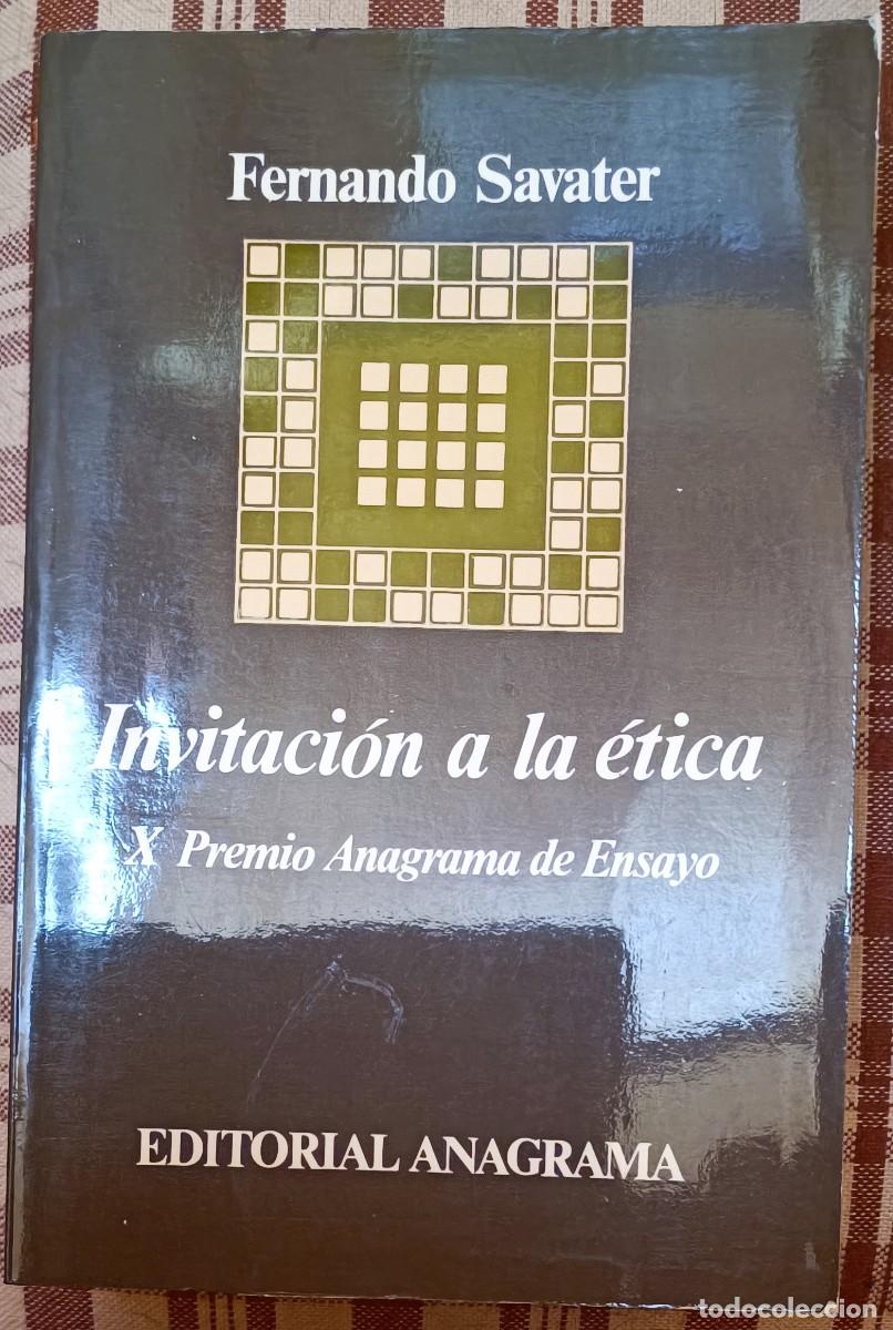 Libros de segunda mano: Fernando Savater - Invitaci&oacute;n a la &eacute;tica - Foto 1