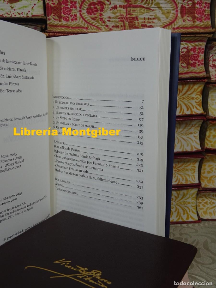 Libros de segunda mano: FERNANDO PESSOA . Autor : Moya , Manuel - Foto 6