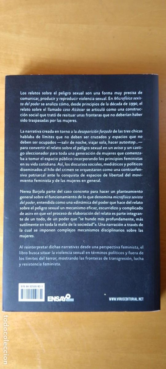 Libros de segunda mano: Microf&iacute;sica Sexista del Poder. Nerea Barjola - Foto 2