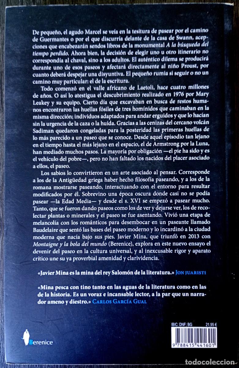 Libros de segunda mano: Javier Mina . El dilema de Proust o El paseo de los sabios - Foto 2