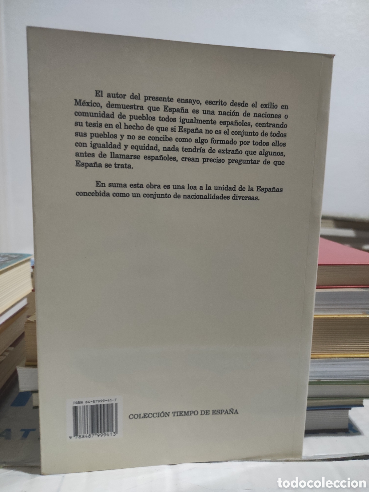Libros de segunda mano: EL PROBLEMA DE LAS ESPA&Ntilde;AS - PEDRO BOSCH GIMPERA - ALGAZARA 1996 - Foto 2