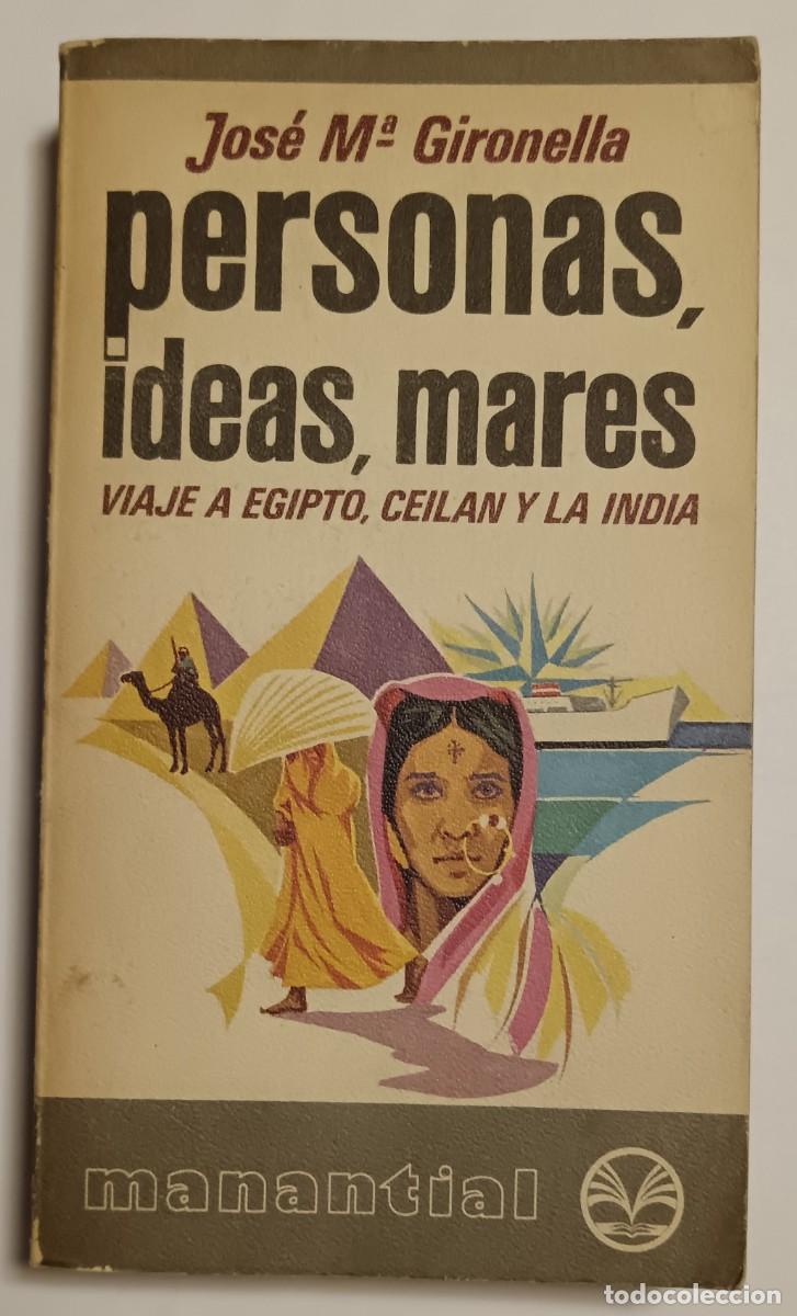 Libros de segunda mano: Gironella-Personas, ideas, mares. - Foto 1