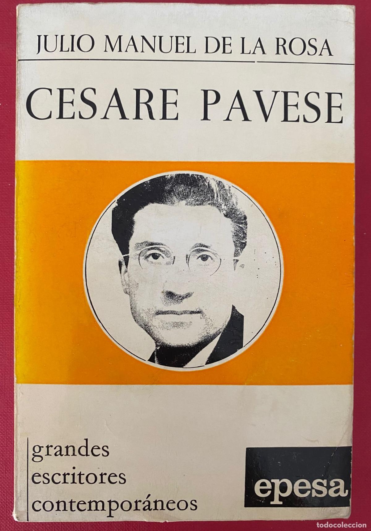 Libros de segunda mano: Cesare Pavese. Julio Manuel de la Rosa - Foto 1
