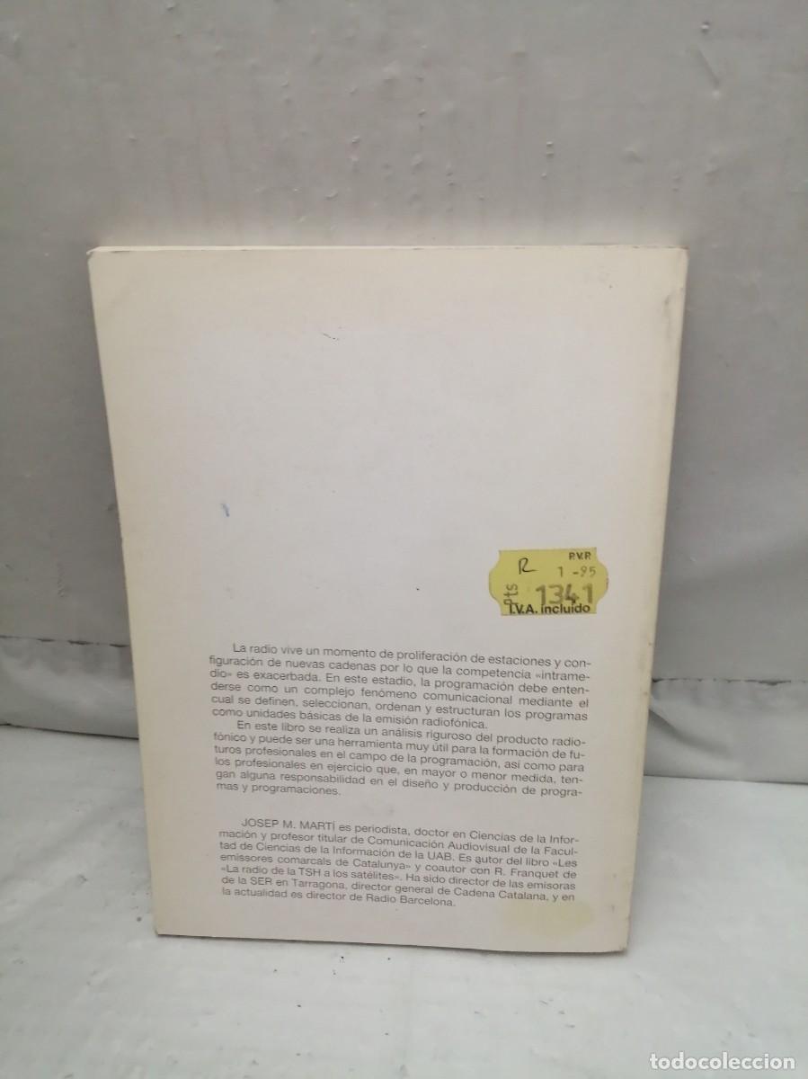 Libros de segunda mano: Modelos de programaci&oacute;n radiof&oacute;nica - Foto 2