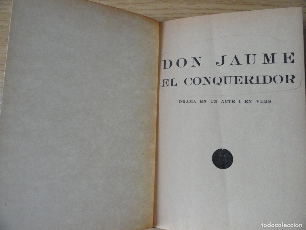 Libros de segunda mano: Libro Don Jaume El Conqueridor - Foto 1