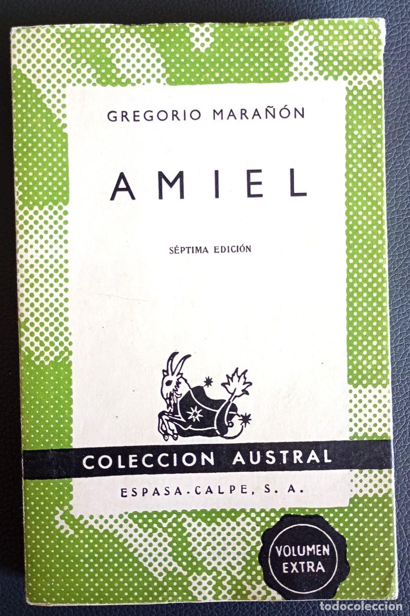Libros de segunda mano: Gregorio Marañ&oacute;n . Amiel - Foto 1