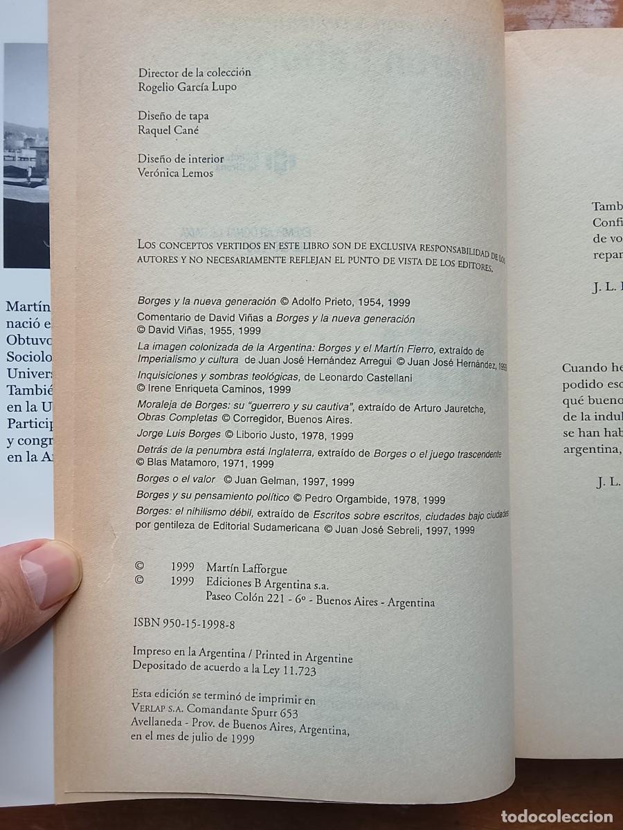 Libros de segunda mano: Antiborges. Textos memorables de escritores y cr&iacute;ticos - Foto 6