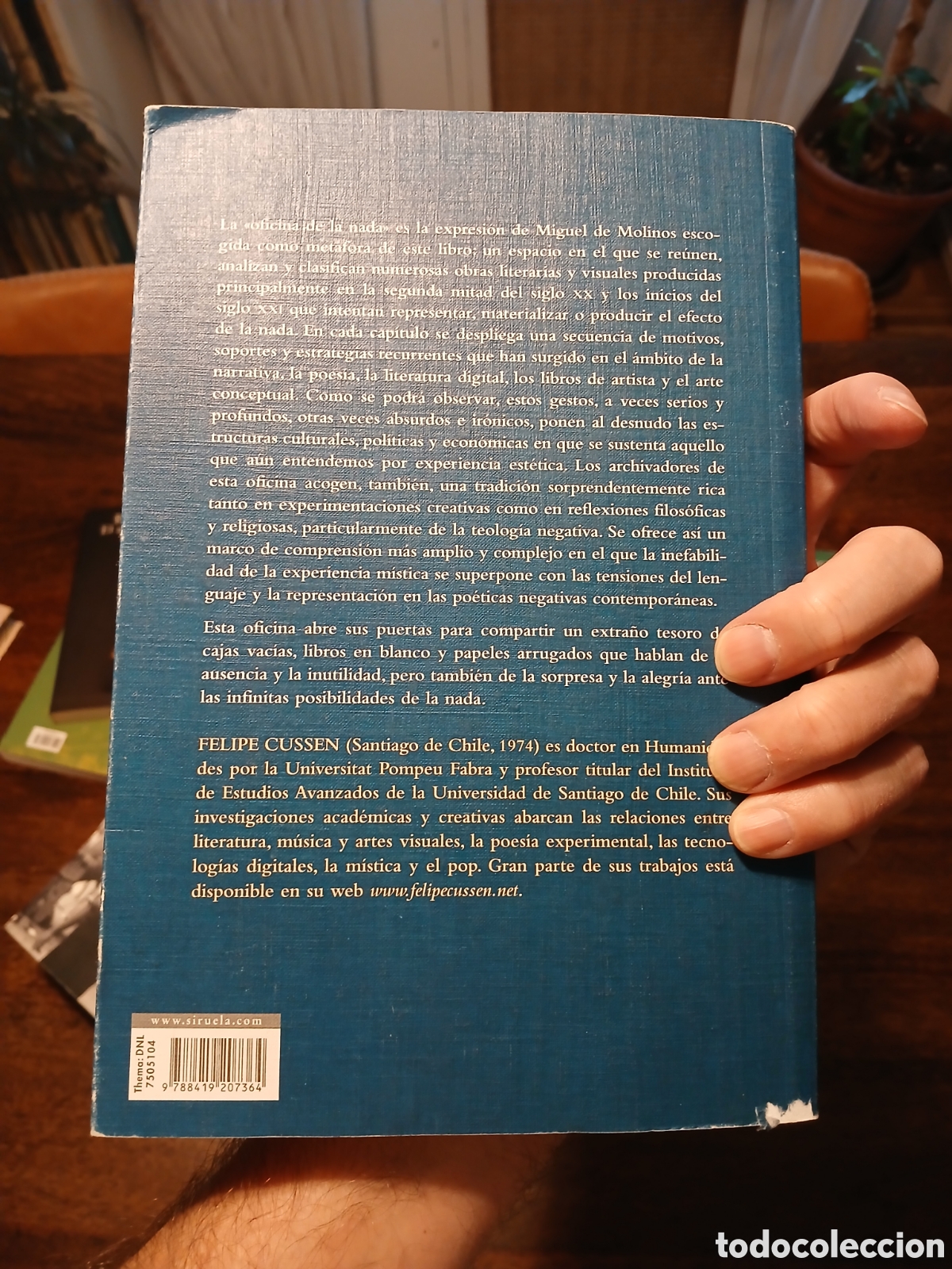 Libros de segunda mano: La oficina de la nada, Felipe Cussen - Foto 3