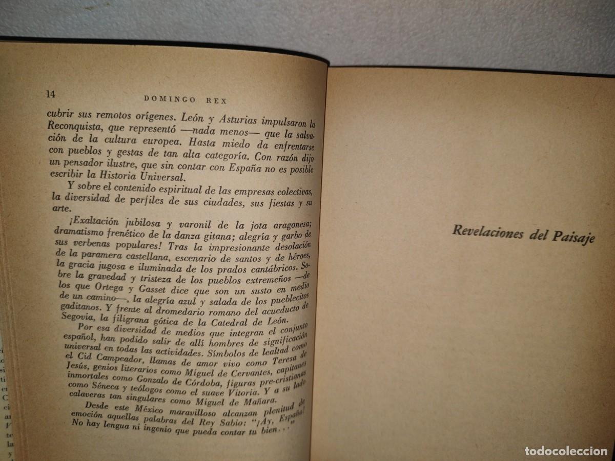 Libros de segunda mano: 70- Visi&oacute;n De Espa&ntilde;a - Domingo Rex - B. Costa-Amic Editor - 1974 - Foto 8