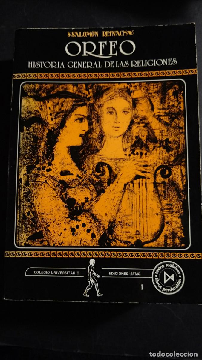 Second hand books: ORFEO. HISTORIA GENERAL DE LAS RELIGIONES - SALOM&Oacute;N REINACH