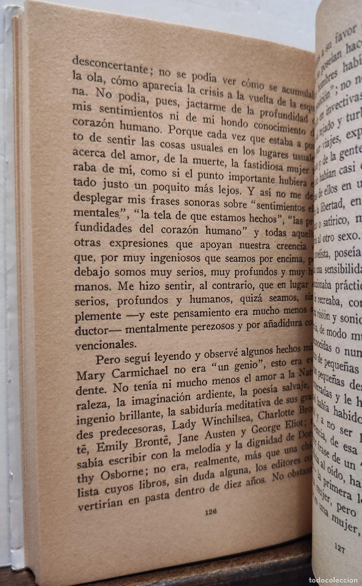 Libros de segunda mano: UNA HABITACION PROPIA - VIRGINIA WOOLF - Foto 3
