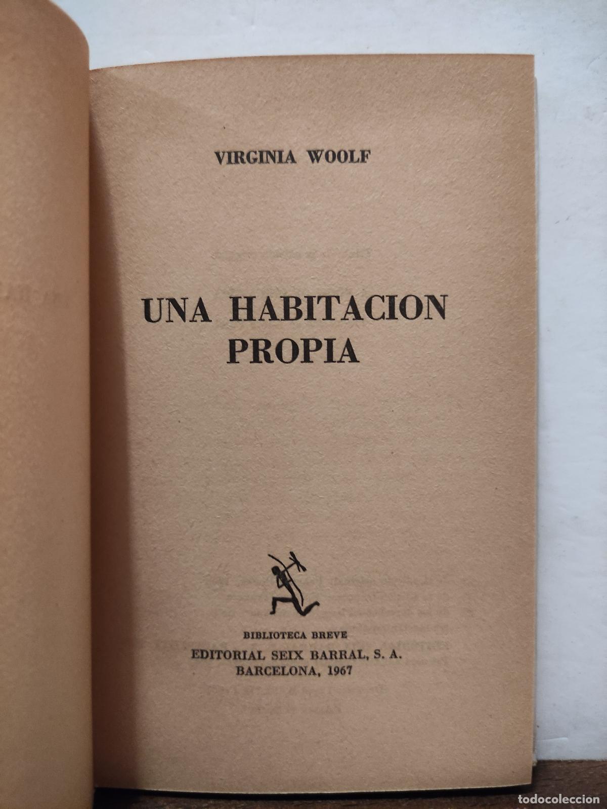 Libros de segunda mano: UNA HABITACION PROPIA - VIRGINIA WOOLF - Foto 4