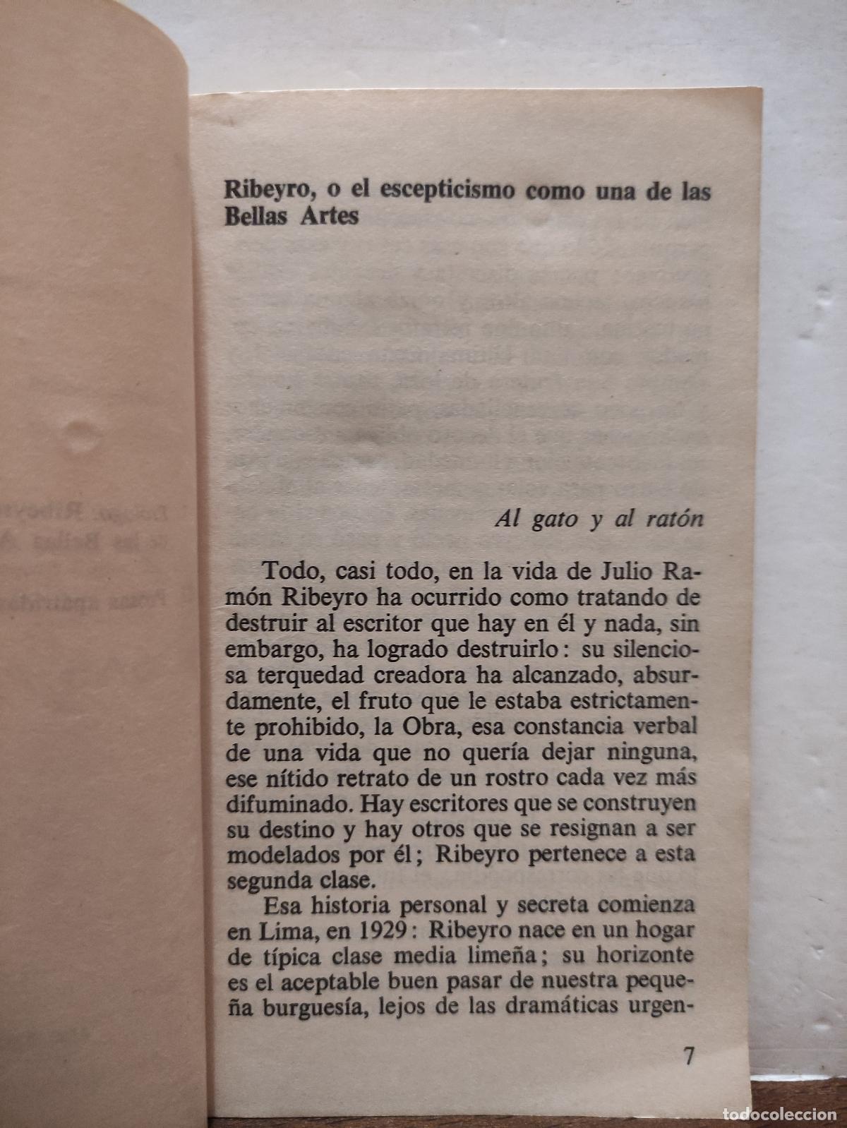 Libros de segunda mano: PROSAS APATRIDAS - JULIO RAMON RIBEYRO - Foto 5