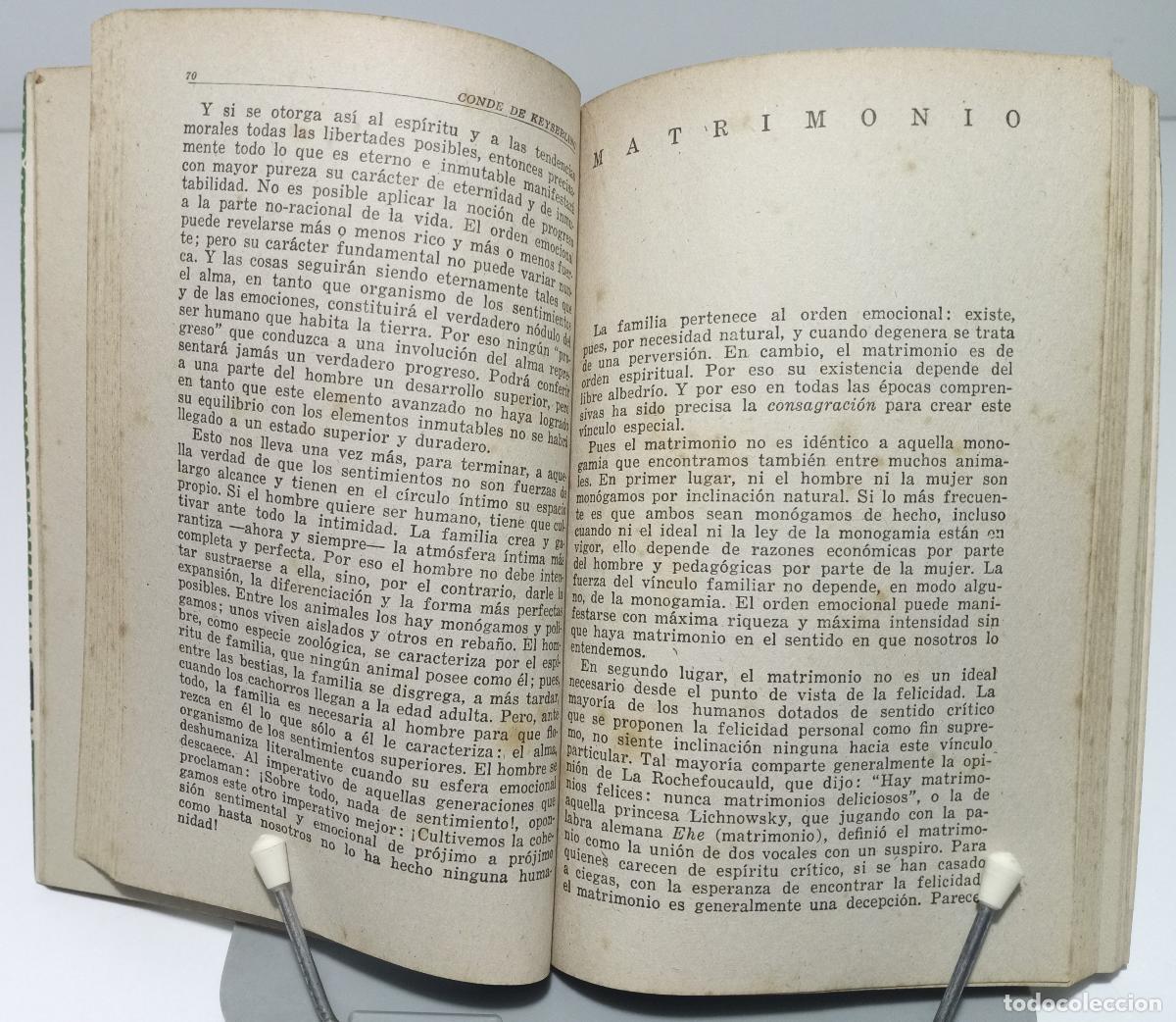 Libros de segunda mano: La vida intima - Conde de Keyserling - Foto 3