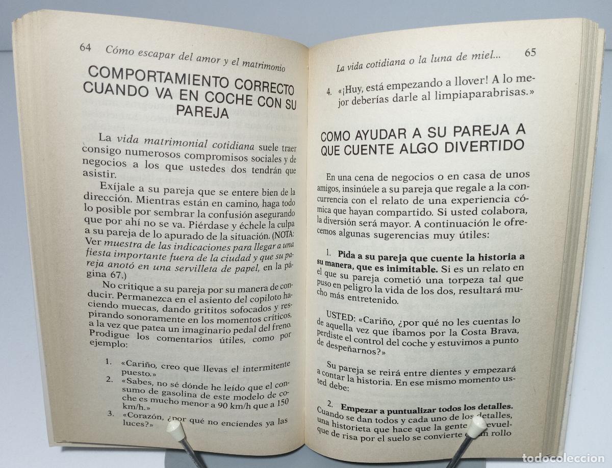 Libros de segunda mano: Como escapar del amor y el matrimonio - Greenburg, Dan - Foto 4