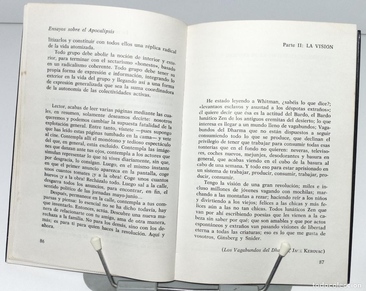 Libros de segunda mano: Ensayos sobre el apocalipsis - Varios autores - Foto 3