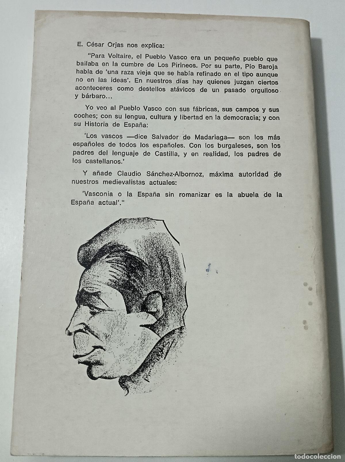 Libros de segunda mano: Para conocer a los vascos - Orjas, E. Cesar - Foto 4