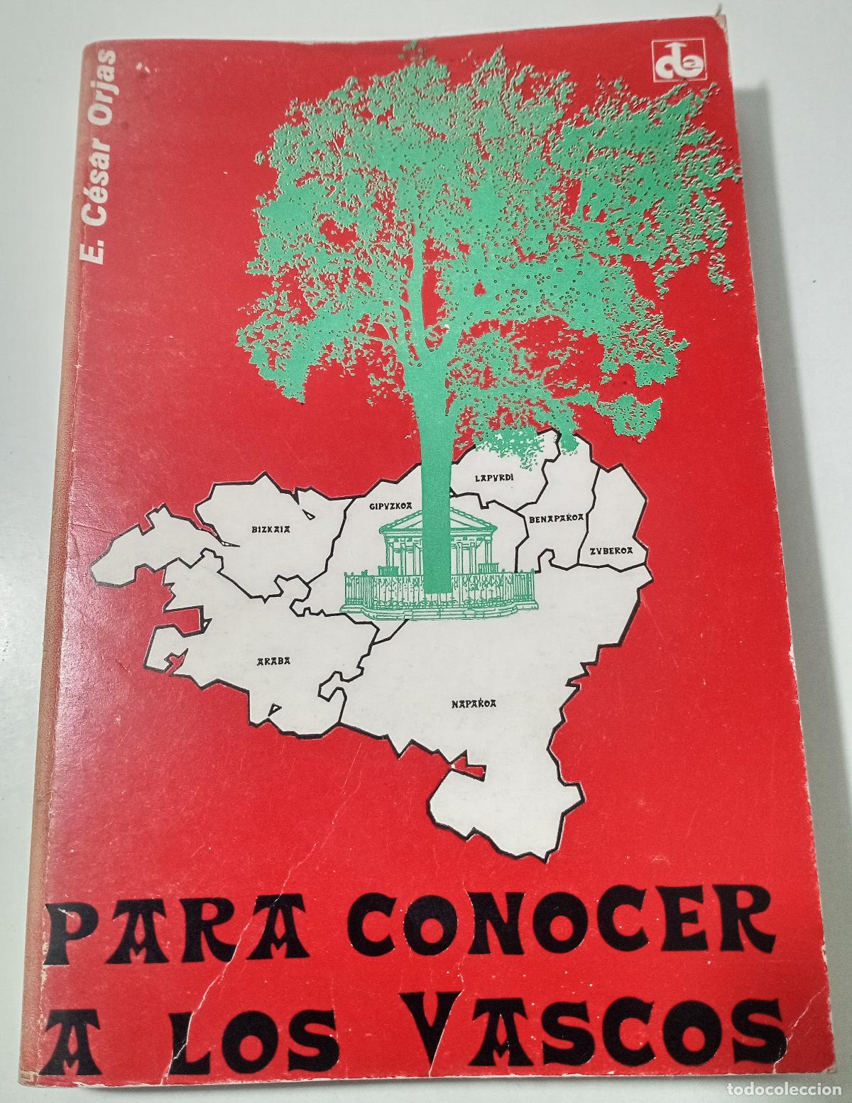 Libros de segunda mano: Para conocer a los vascos - Orjas, E. Cesar - Foto 1